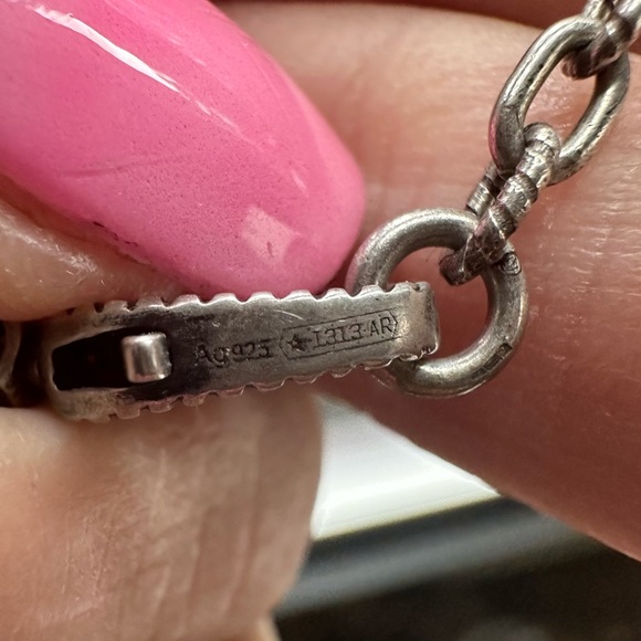 Gucci GG Rope Engraved Sterling Silver Necklace NWT Includes Box - Picture 3 of 6